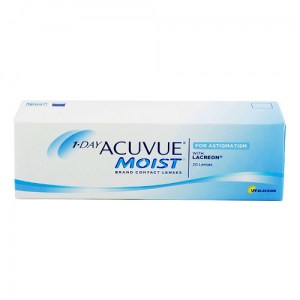 čočky Acuvue 1-Day Moist for Astigmatism